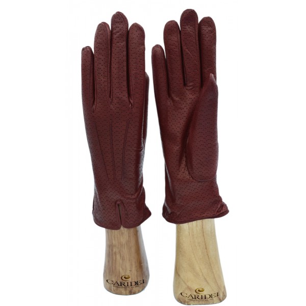 Guanto donna in vera pelle nappa foderato cashmere